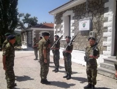 Επίσκεψη Αρχηγού ΓΕΣ στο Ε.Φ. «ΛΑΙΜΟΣ» στον Νομό Φλώρινας (φωτό)